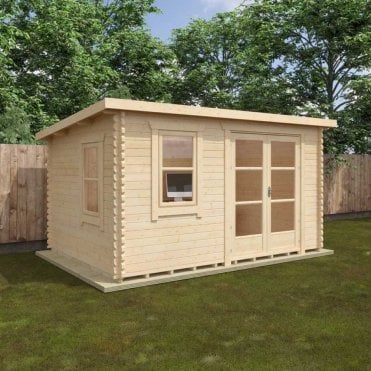 Belton 44mm Log Cabin